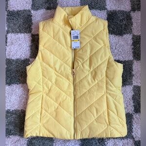 Michael Kors Sunshine Lemon Puffer Vest